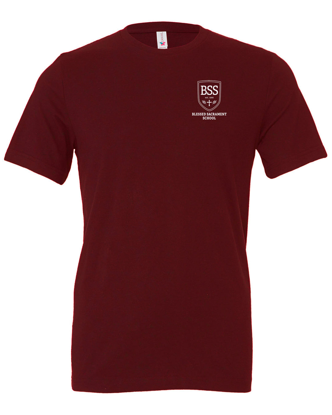 BSS Unisex Heather CVC T-Shirt (3001CVC)