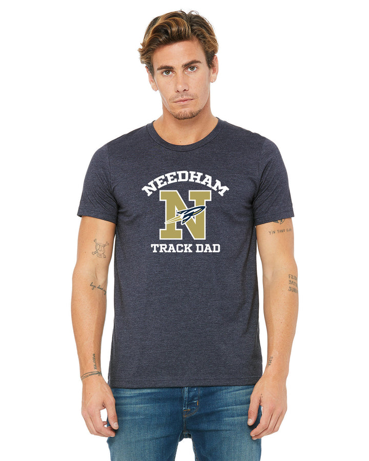 Needham "Track Dad" T-Shirt (3001CVC)