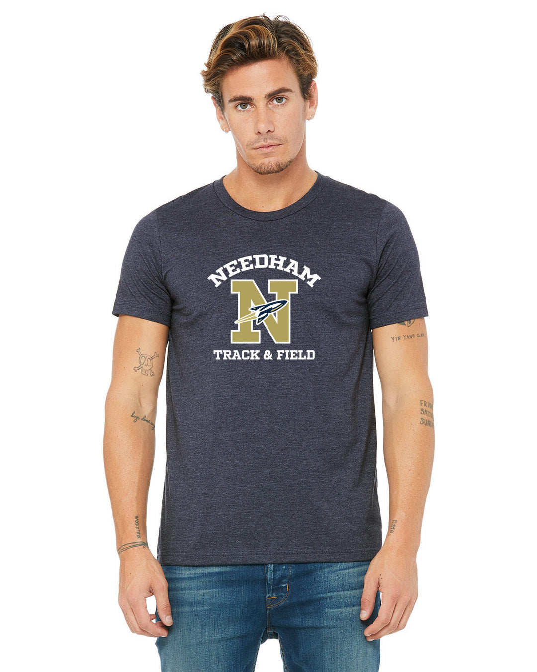 Needham Track and Field T-Shirt (3001CVC)