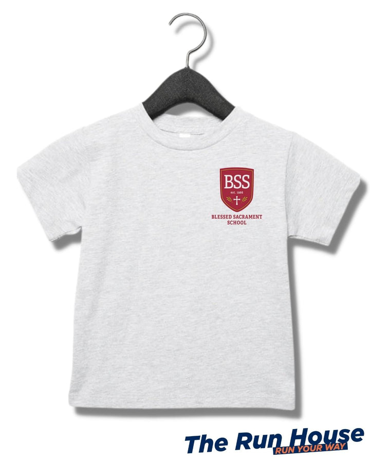 Camiseta de manga corta para niños pequeños de BSS (3001T)