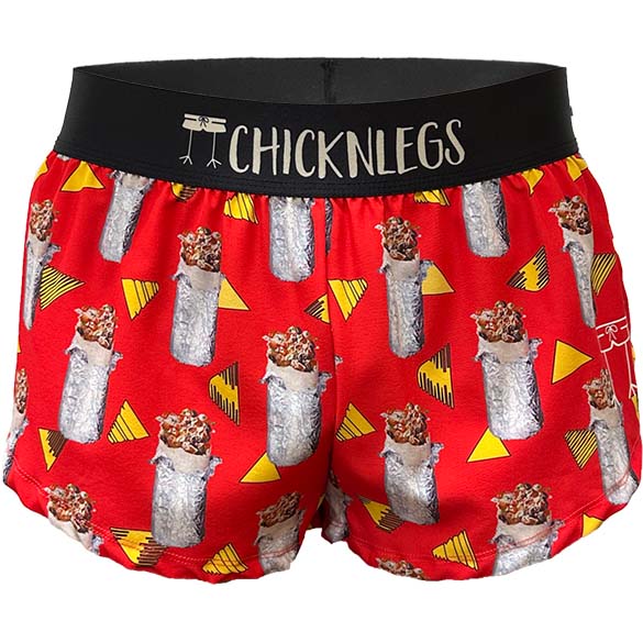 Chicknlegs Womens Burritos 1.5" Split Shorts (3010-777)
