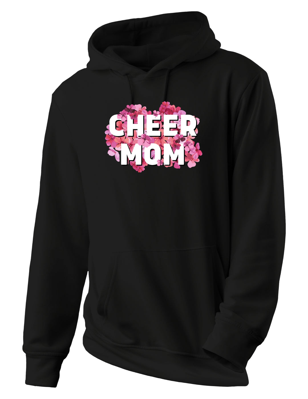 Sudadera unisex con capucha de polar Cheer Mom VIT (DT6100)