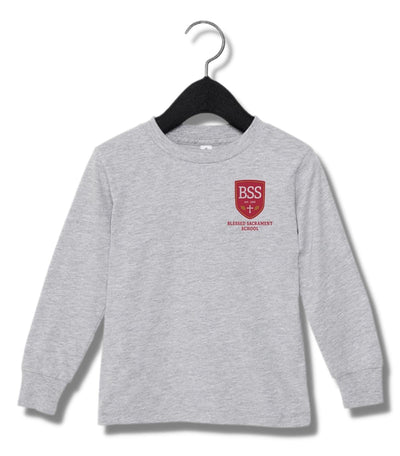 BSS - Camiseta de manga larga para niños pequeños (3501T)