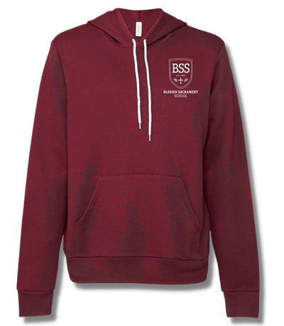 BSS - Sudadera unisex con capucha de forro polar de esponja (3719)