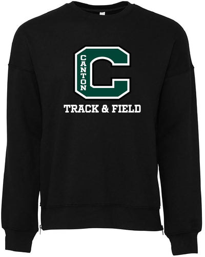 Canton Track & Field - Unisex Drop Shoulder Fleece (3945)
