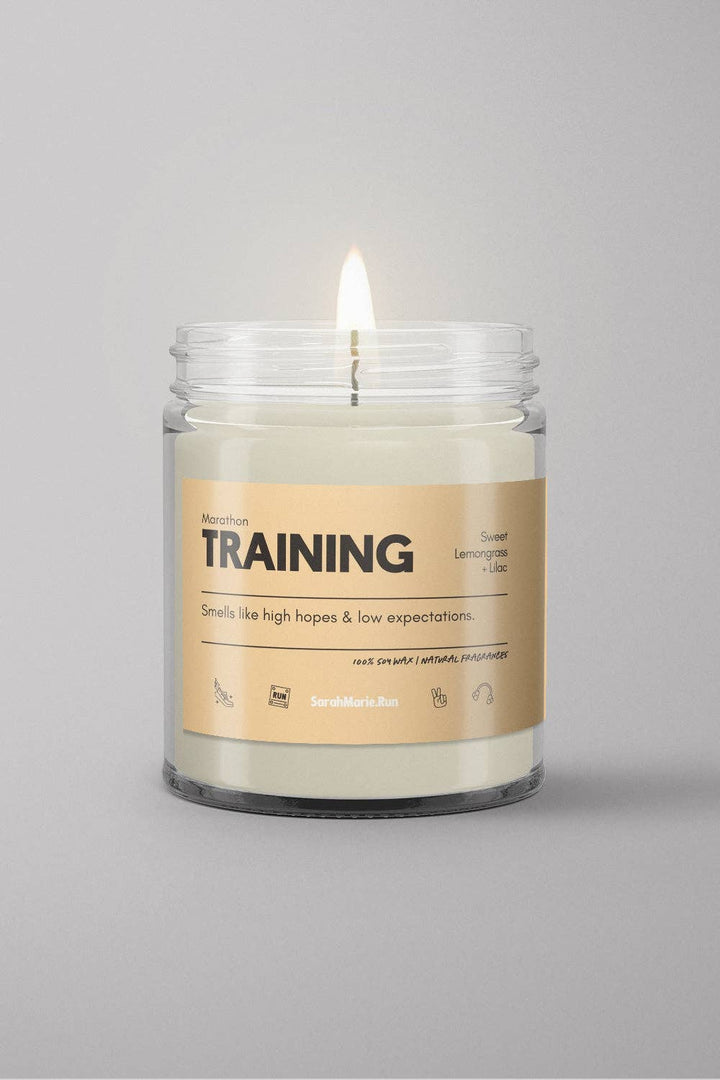 Sarah Marie Running Co - Marathon Training Runner Candle