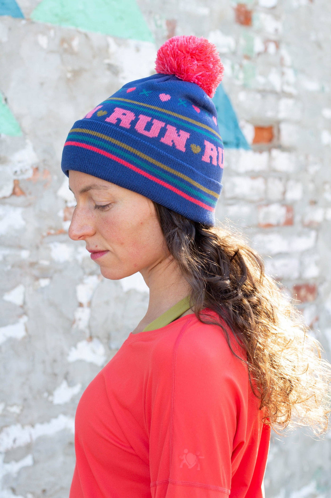 Relay Active Run Pom Beanie - navy (SQ4126723)