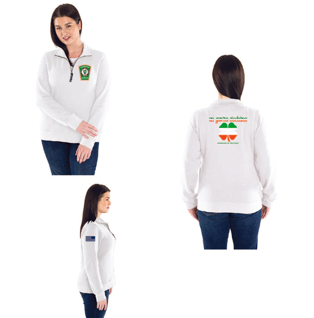 WPD St. Patrick Women's Crosswind Quarter Zip Sweatshirt (5459)