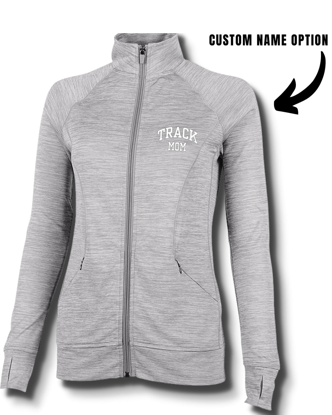 Track Mom Womens Tru Fitness Jacket (5828)