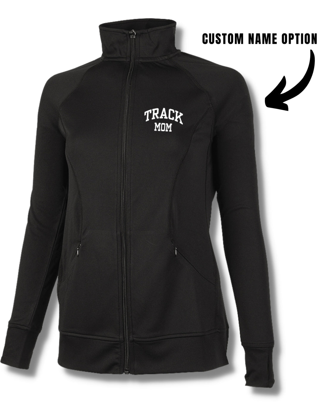 Track Mom Womens Tru Fitness Jacket (5828)