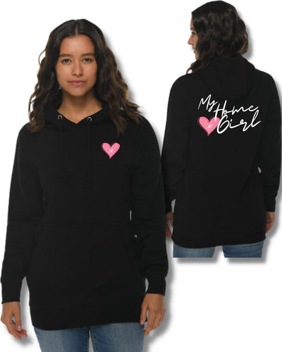 Sudadera unisex de peso pesado "My Home Girl" de Coach H (LS14001)