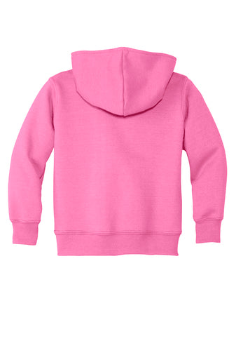 Sudadera con capucha de forro polar para niños pequeños de Port Company (CAR78TH)