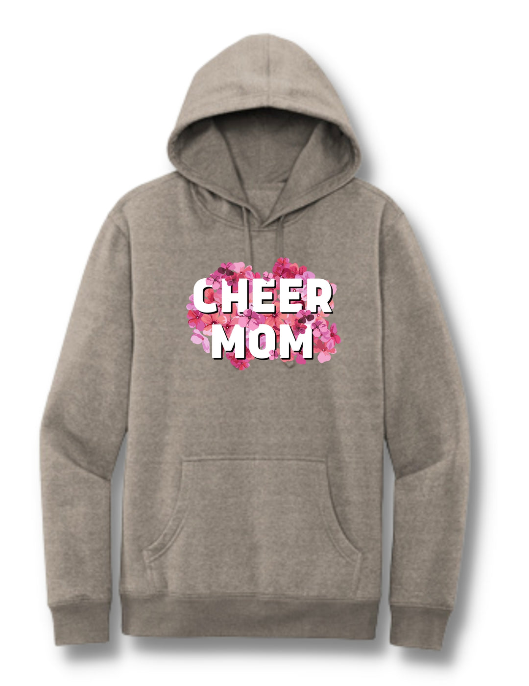 Sudadera unisex con capucha de polar Cheer Mom VIT (DT6100)