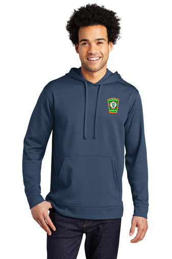 Sudadera con capucha de polar con motivo de San Patricio de WPD (PC590H)