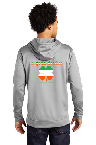 Sudadera con capucha de polar con motivo de San Patricio de WPD (PC590H)