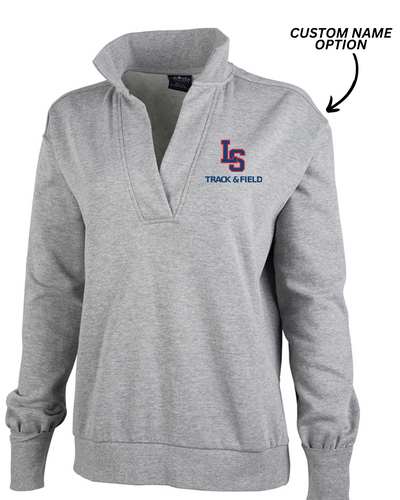 Sudadera costera de Lincoln-Sudbury Track & Field para mujer (5483)