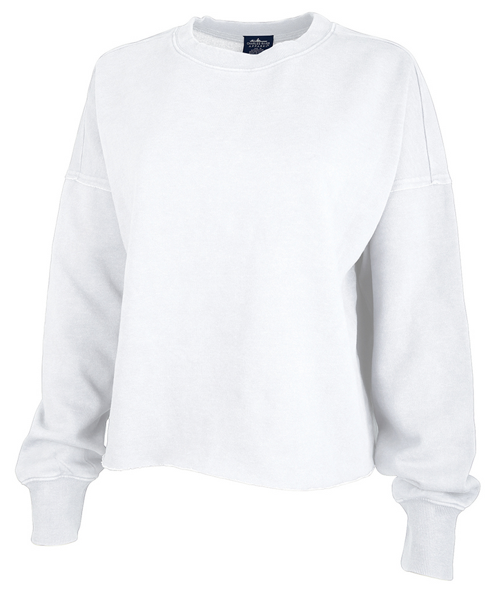 Charles River Clifton Distressed Boxy Sweatshirt WOMEN (9252)