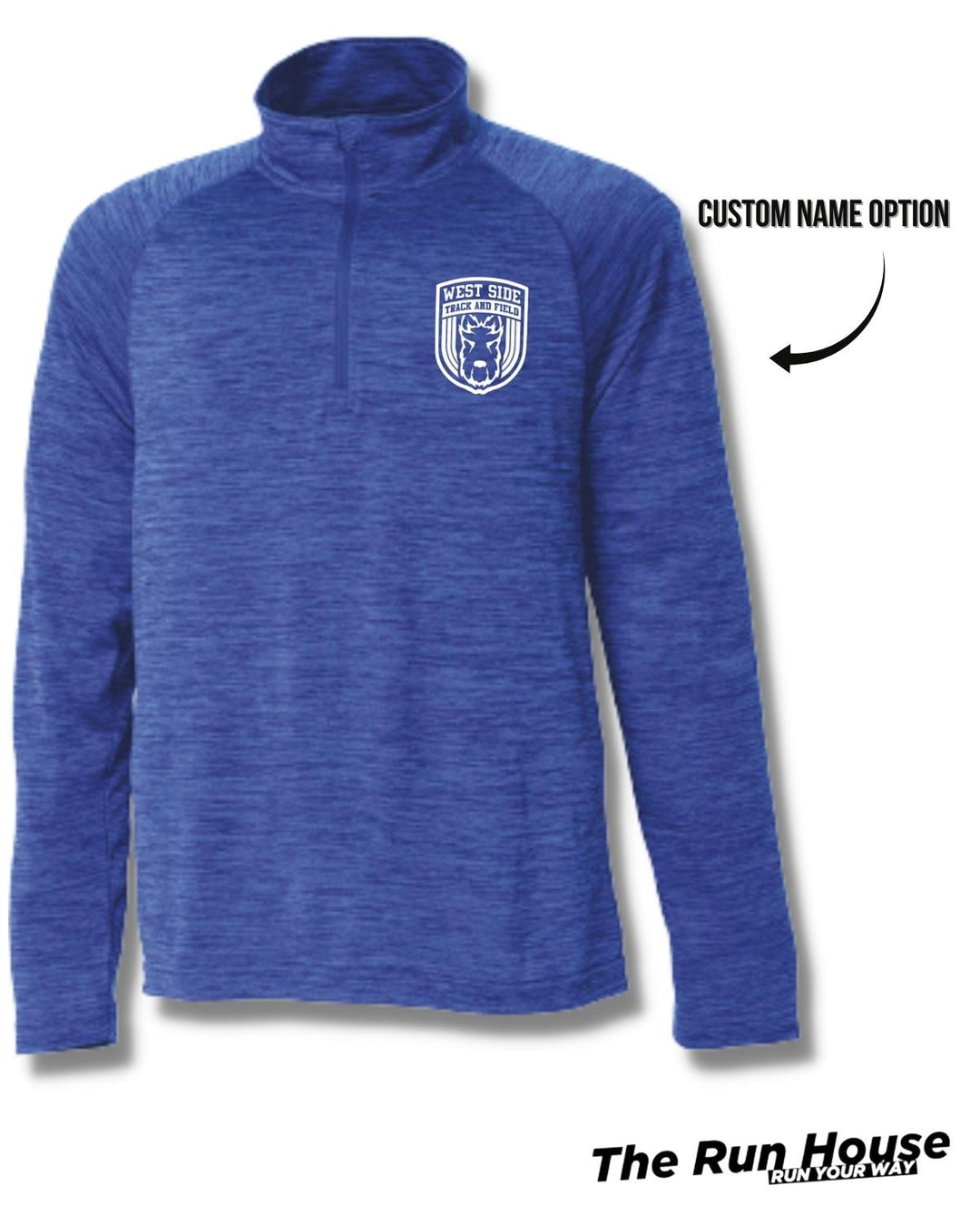 Sudadera de rendimiento con teñido espacial de West Side Track &amp; Field (9763) 