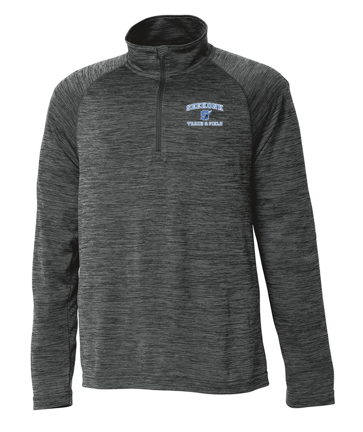 Seekonk Track & Field Men's Space Dye Performance Pullover (9763)