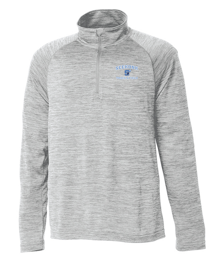 Seekonk Track & Field Men's Space Dye Performance Pullover (9763)