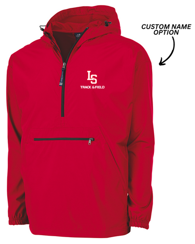 Sudadera unisex de Lincoln-Sudbury Track & Field Pack-N-Go (9904)