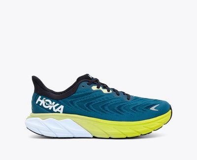 Hoka Arahi 6 Wide para hombre, azul grafito/azul coral (1123196-BGBCR) 