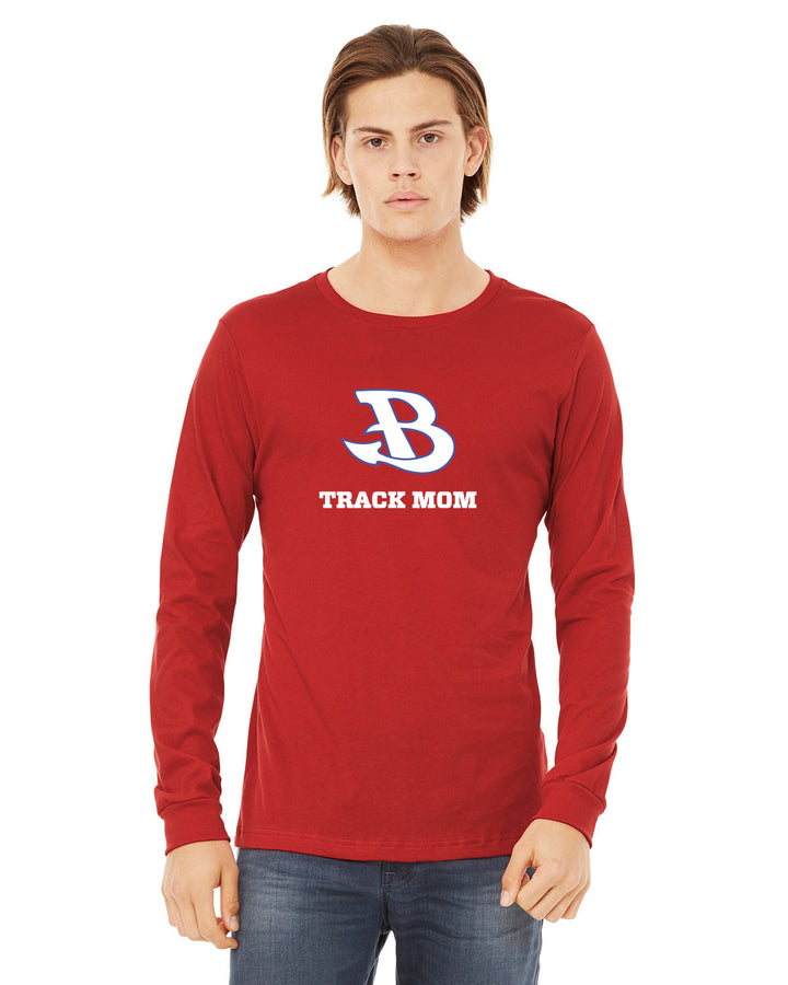 Burlington "Track Mom" Jersey Long-Sleeve T-Shirt (3501)