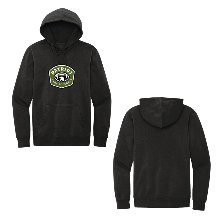 Sudadera con capucha de vellón para adultos de Flag Football Saints