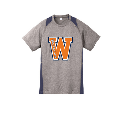Camiseta juvenil con bloques de color jaspeado de la escuela primaria Boyden (YST361)