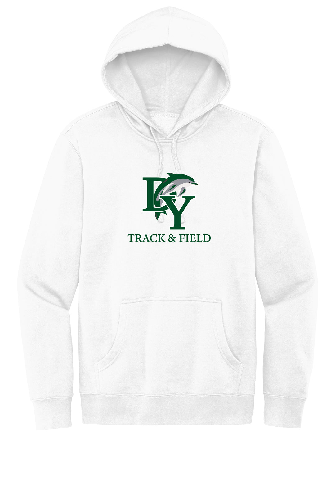 Dennis Yarmouth Track and Field Unisex V.I.T Fleece Hoodie (DT6100)