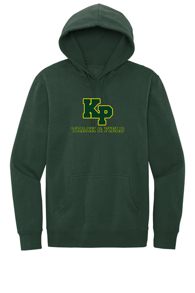 Sudadera con capucha unisex de polar VIT de King Philip Track and Field (DT6100)