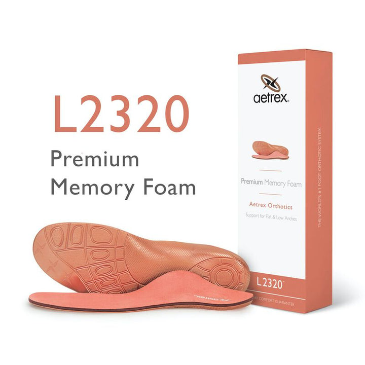 Aetrex Womens Premium Memory Posted Orthotic (L2320W)