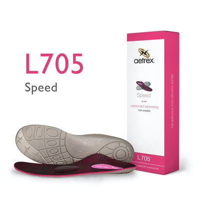 Plantillas ortopédicas Speed ​​de Aetrex para mujer: soporte metatarsiano (L705W) 