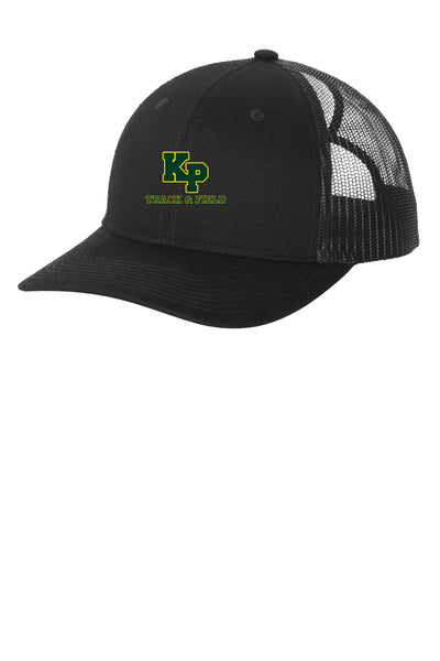 Gorra de camionero con cola de caballo y cierre a presión King Philip Track and Field (LC401)