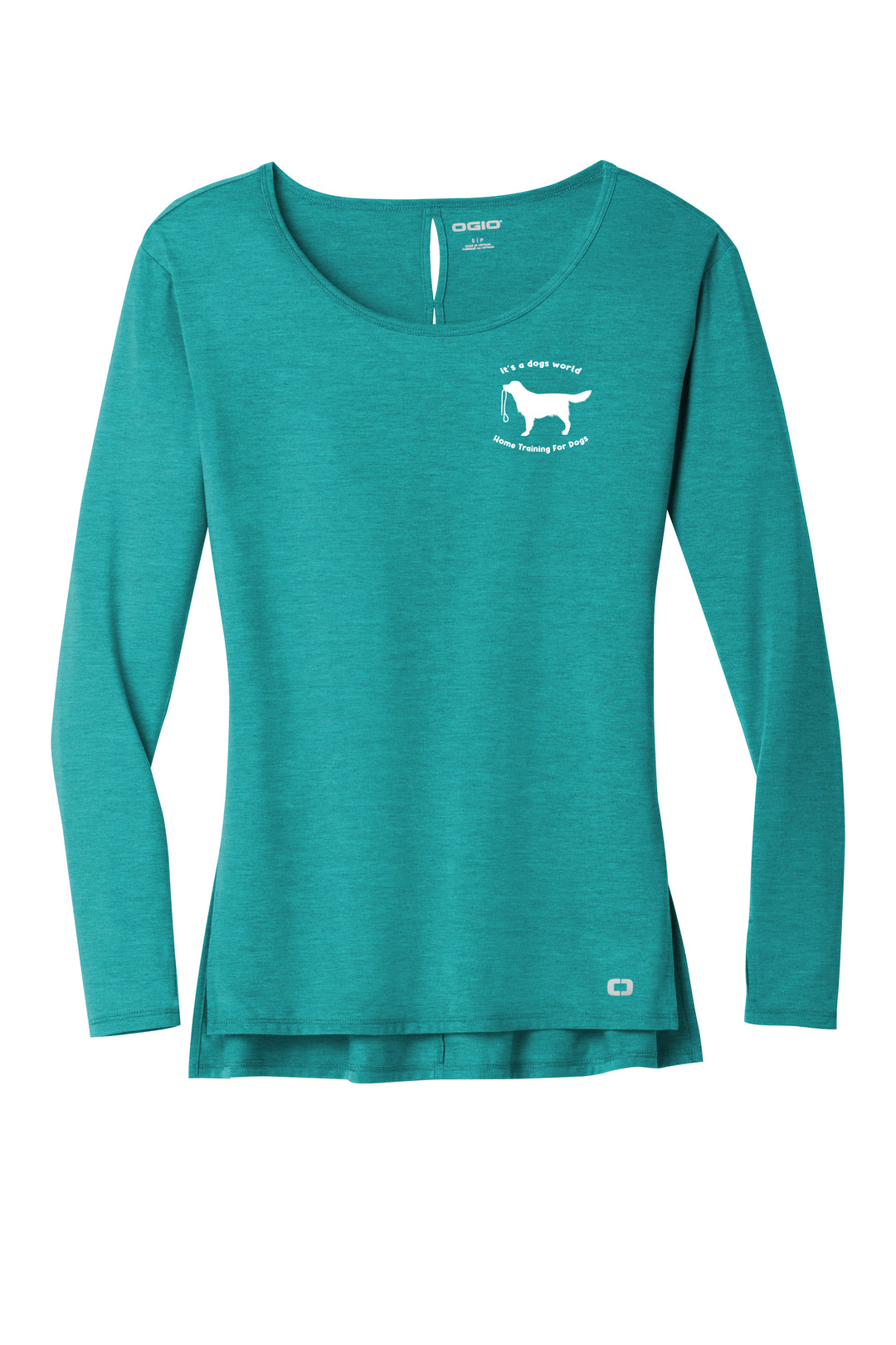 Home Training for Dogs Ladies Long Sleeve Tunic (LOG802)