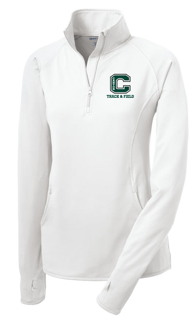 Canton Track & Field - Women's 1/2 Zip Pullover (LST850)
