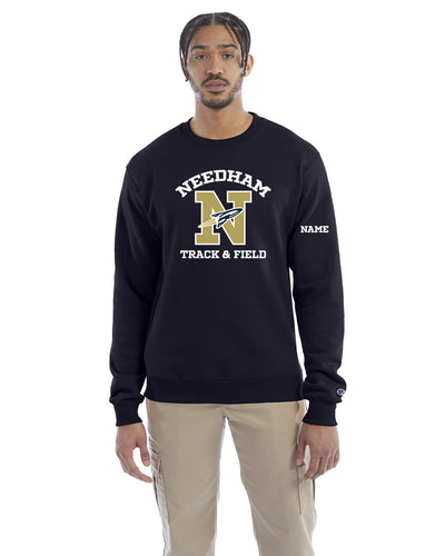 Sudadera con cuello redondo del campeón de atletismo de Needham (S600)