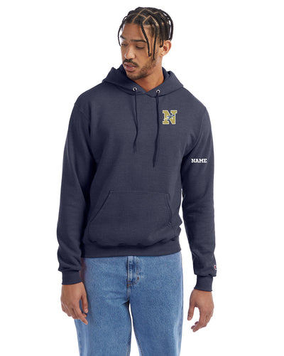 Sudadera con capucha y cremallera del campeón de atletismo de Needham (S700) 
