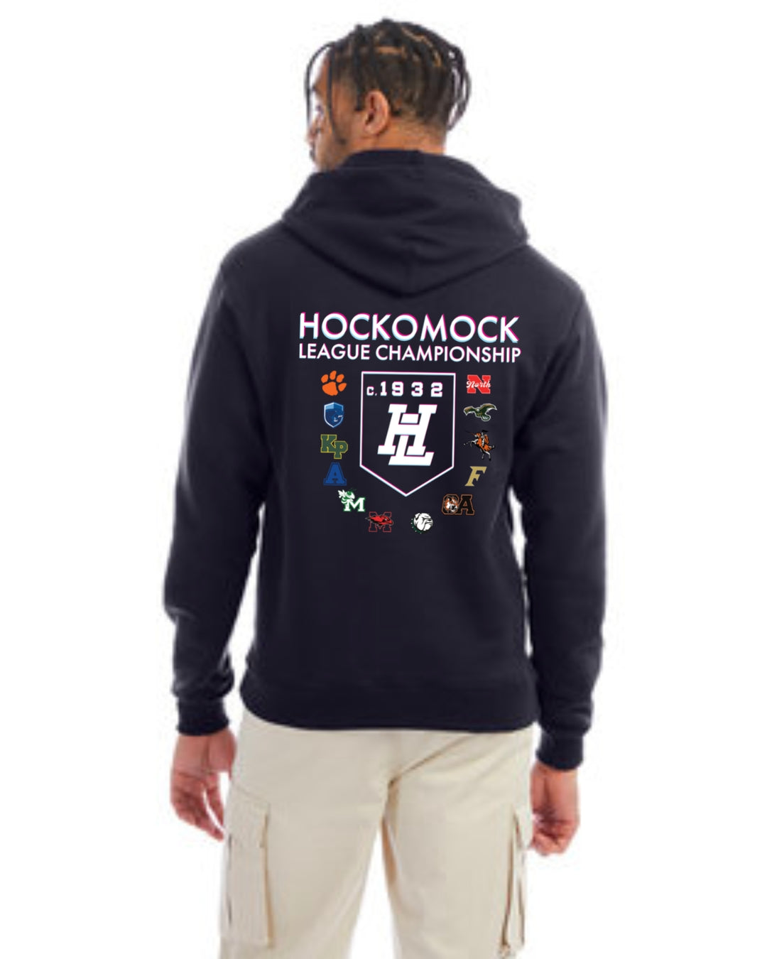 Hockomock League Championship Unisex Pullover Hooded Sweatshirt (S700)