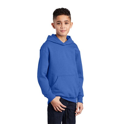 Port & Company Core Fleece Pullover Hooded Sweatshirt YOUTH (PC90YH)