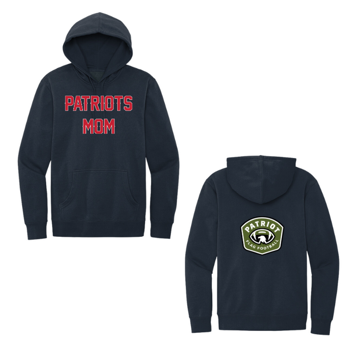 Sudadera con capucha de polar para adultos de Flag Football Patriots