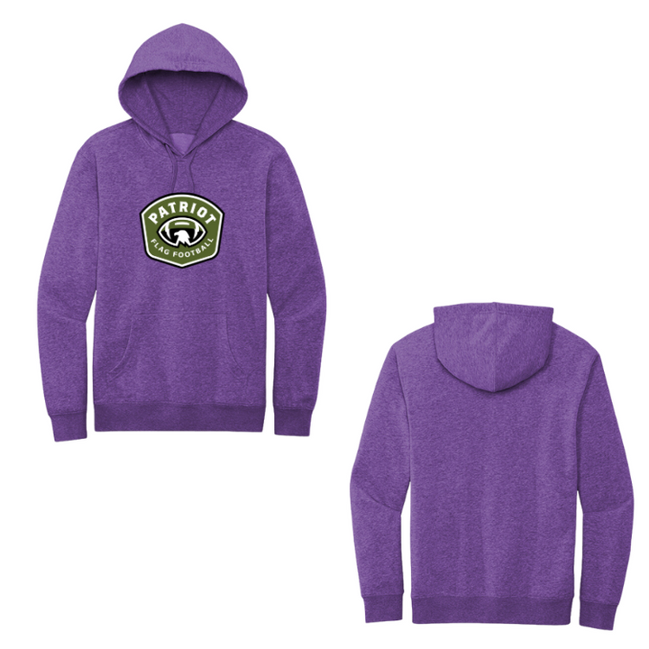 Flag Football Vikings - Adult Fleece Hoodie