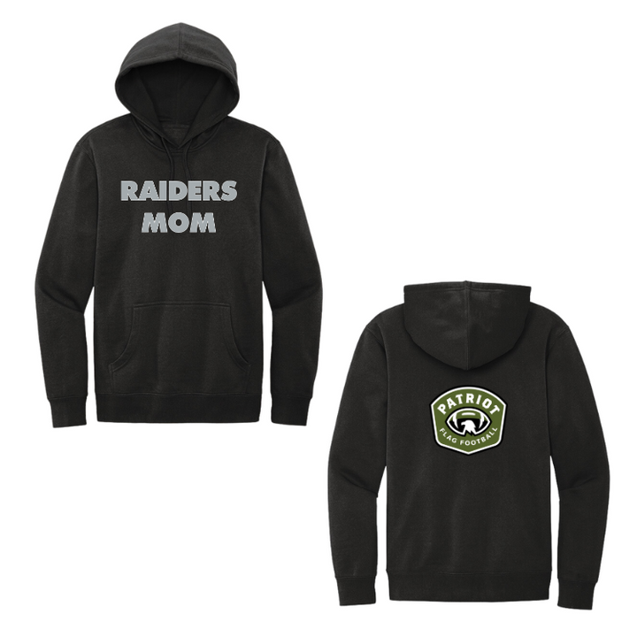 Flag Football Raiders - Adult Fleece Hoodie