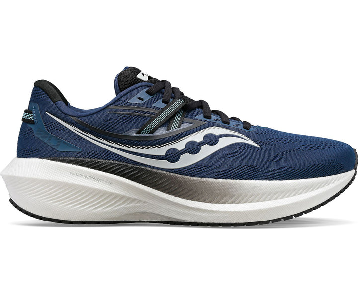 Saucony Mens Triumph 20 Wide- Twilight/Black Bleu (S20760-21)