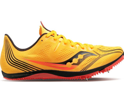 Zapatillas de clavos Saucony Endorphin 3 Distance para mujer - VIZIGLD/VIZIRED (S19070-16) 