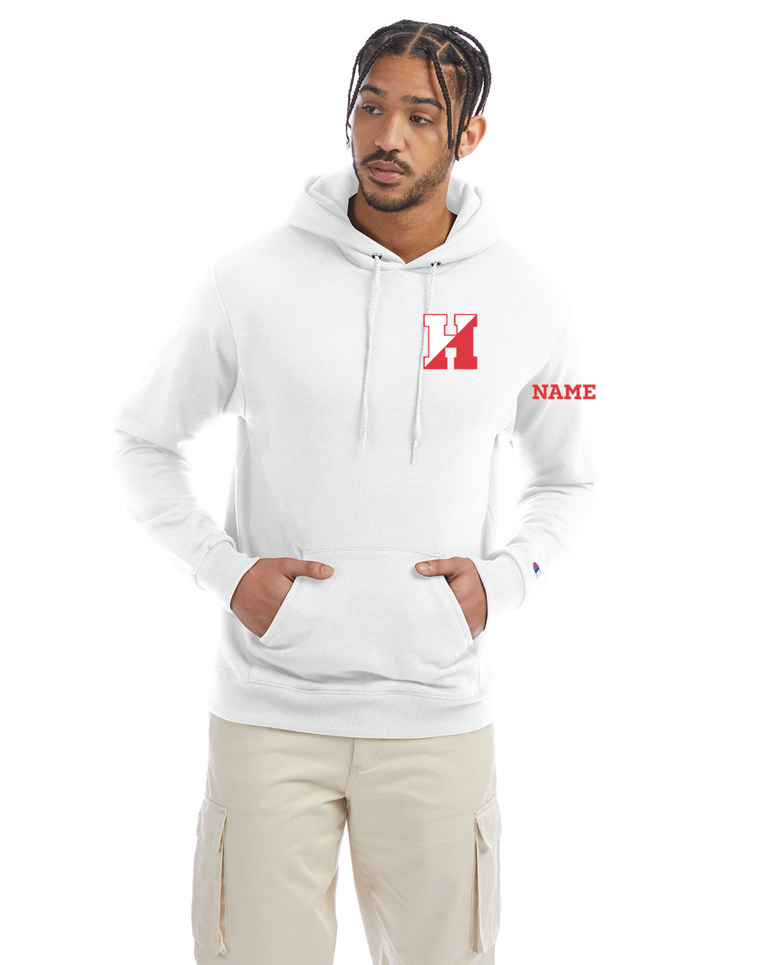 Sudadera con capucha unisex Hingham Track and Field Champion (S700) 