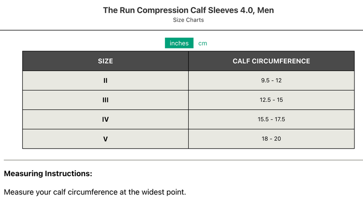 CEP Mens The Run Compression Calf Sleeves (WS305R)