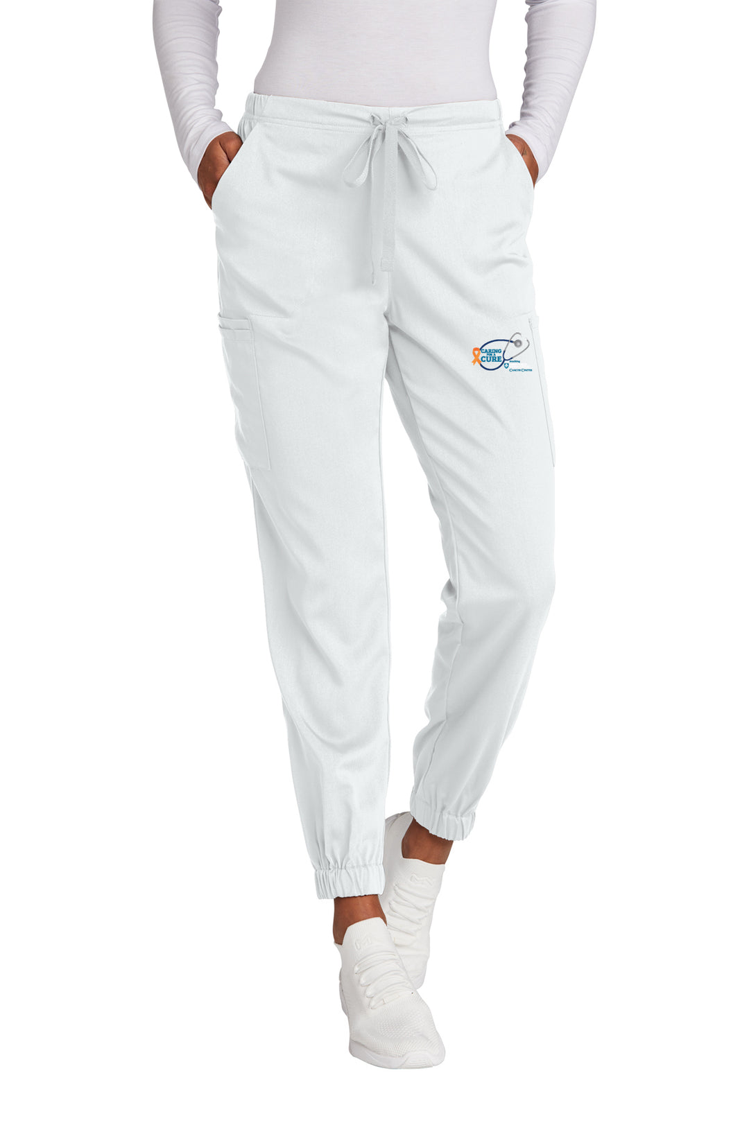 Caring for a Cure Womens Premiere Flex Jogger Pants (WW4258)