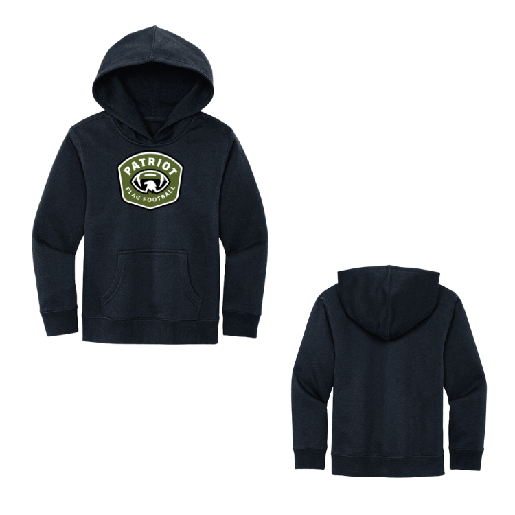 Flag Football Youth Fleece Hoodie