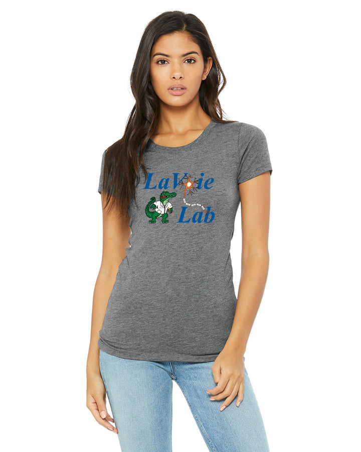 Women's Short Sleeve Tri blend shirt (B8413)